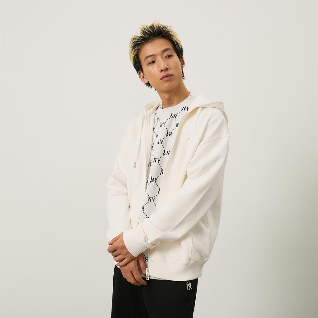 New MLB Boston Red Sox Basic Collection 24FW Sweatshirt Unisex Cream 3ATRB0544-43CRS