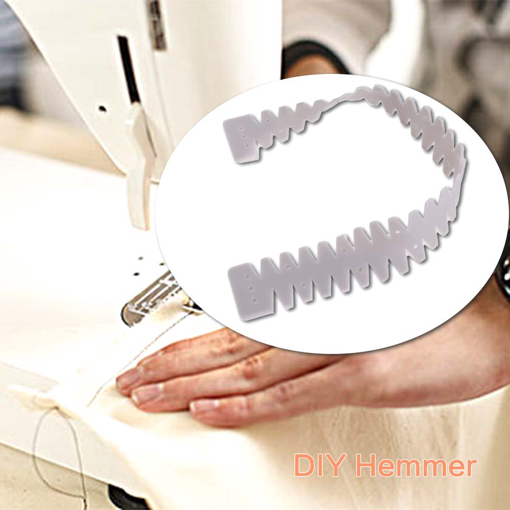 Flexible Bending Sewing Tool Portable Curve Scale Hemming Tool Sewing Artifact  Cloth Hemming