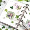 Premium Clover Guka Self-Adhesive Decorative Stickers for DIY and Praise