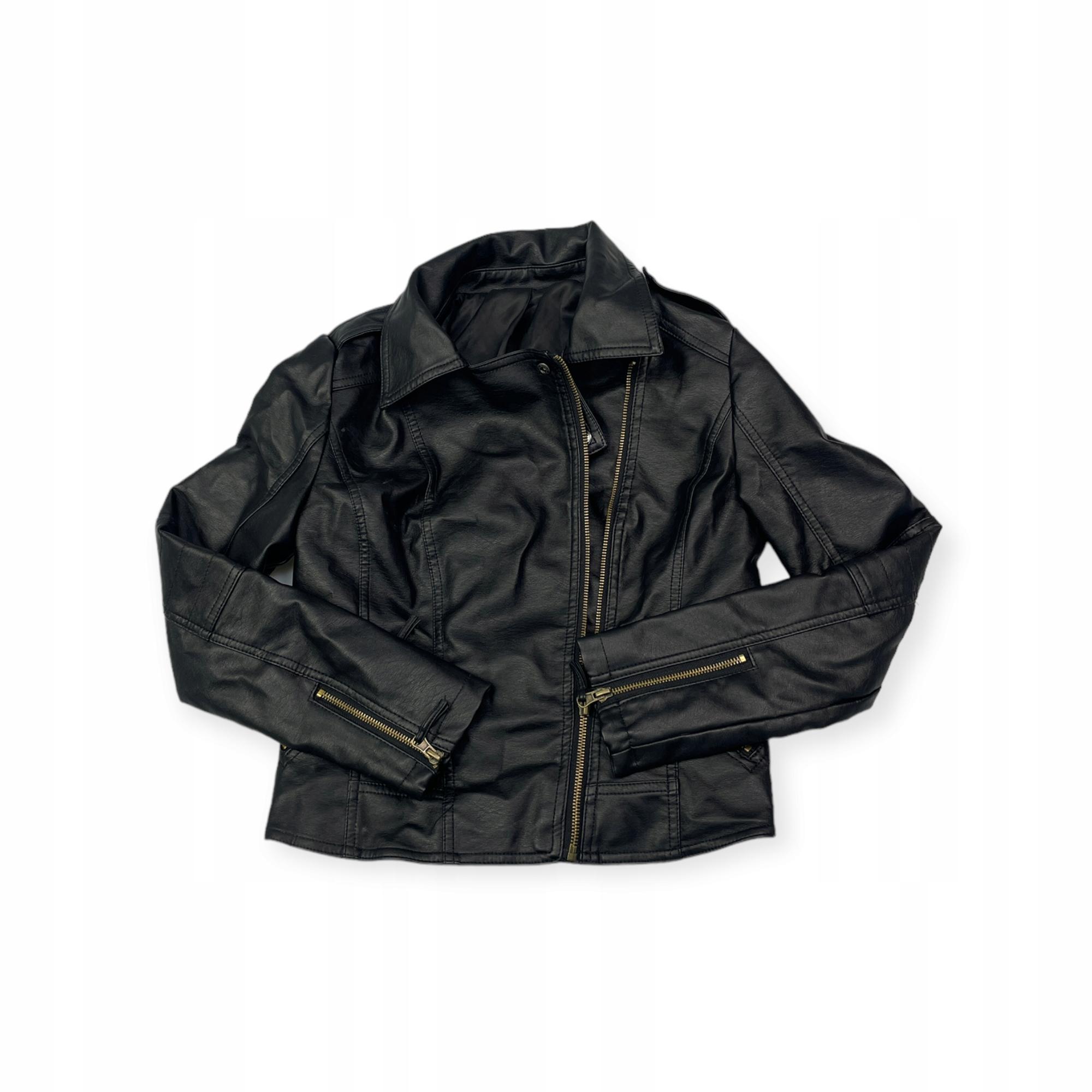 

Black women s biker jacket Jemezpin S - Used