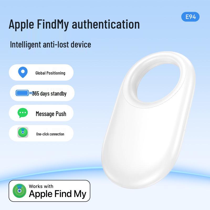 E91 Airtag Pet Anti-Lost Global Positioning Keychain for Apple Devices