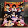 Dragon Ball Gift Blanket High Quality Printed Flannel Blanket for Anime Fans Family Friends THW