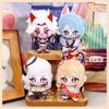 Genshin Impact 10cm Plush Doll Raiden Shogun Yae Miko Kamisato Ayaka Kokomi Pendant Keychain Anime Cosplay Stuffed Doll Kid Gift