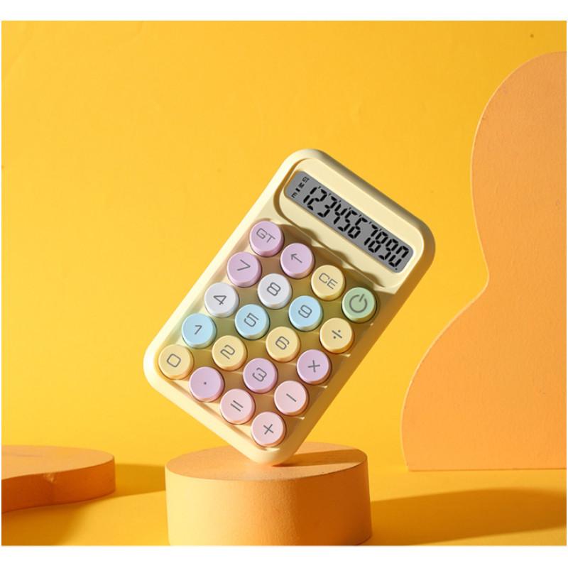 

Научный студенческий калькулятор Цветные электронные канцелярские товары Офисный инструмент Тест жёлтый