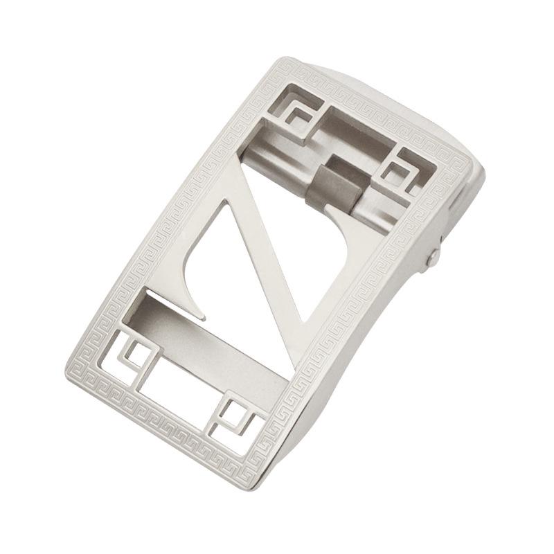 

Мужская автоматическая пряжка для ремня из нержавеющей стали 304 с возможностью нанесения логотипа на заказ.