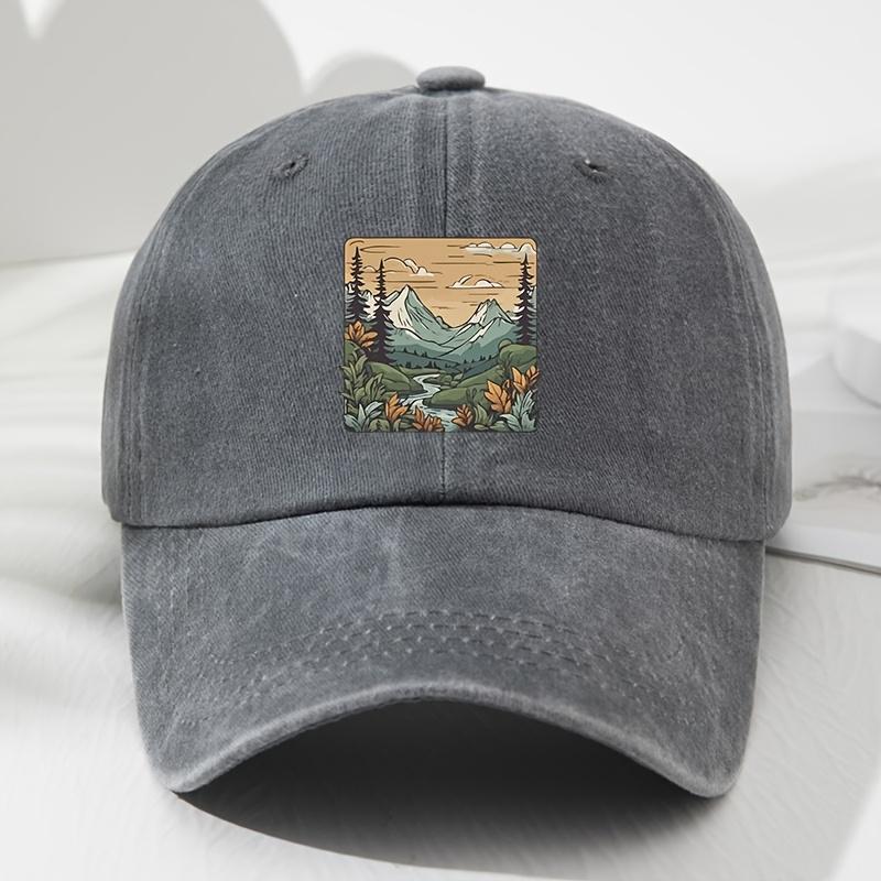 Unisex Stream SoftTop Baseball Cap Vintage MenS Hat And Stylish Outdoor Hat for Women Adjustable Size For Any Season