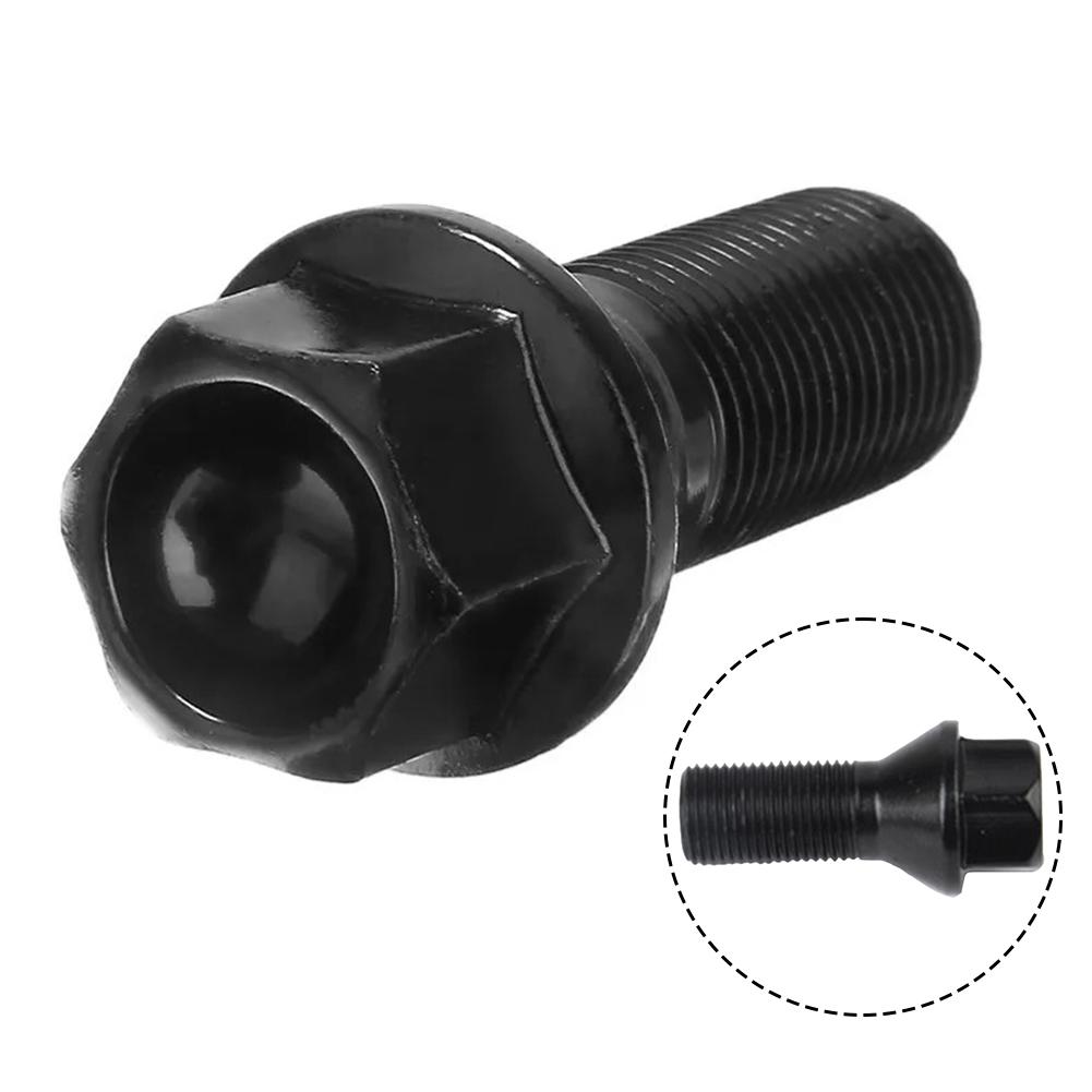 For BMW X5 2007 2015 Wheel Lug Bolts Nuts 14 For X1 25mm E7 36136781151