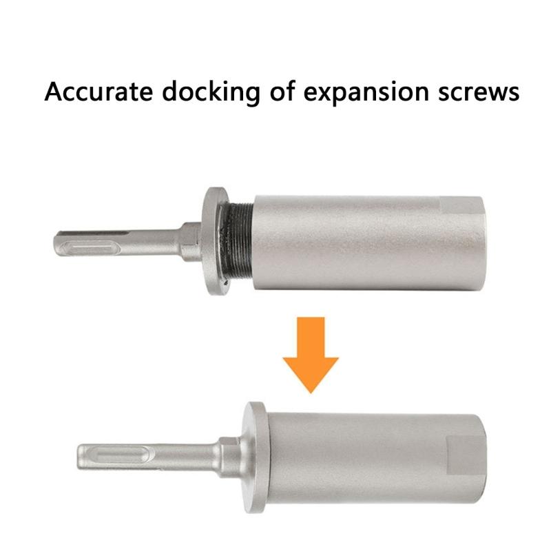 Professional Plus Ground Rod Rotary Hammer Driver Bit for Rebars Piling and Fence Tent Post Installation Removable Tool