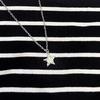 Chain Necklaces Alloy Material Star Pendant Neck Jewelry Birthday Gift for Girls