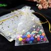 10 Pcs Organza Bags Exquisite Star Moon Hot Stamping Gauze Bag Candy Gift Packaging Bags Jewelry And Cosmetics Storage Bag