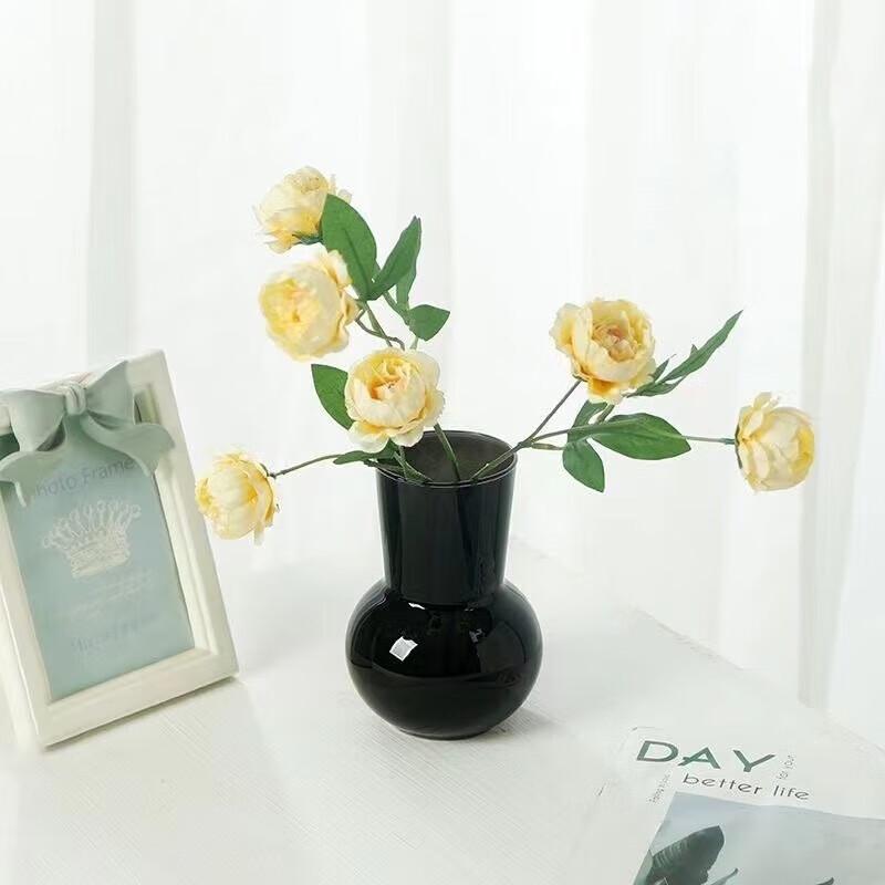 Light Luxury Glass Flower Vase