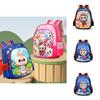 Fun And Stylish Large Capacity Backpack For Preschoolers Featuring Cartoon Characters And Soft Polyester Lining