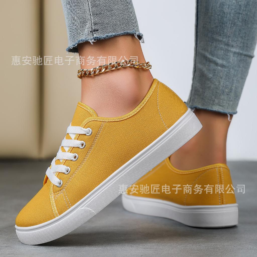 White canvas shoes couple sports shoes training large size men's and women's shoes non-slip wear-resistant gymnastics shoes versatile