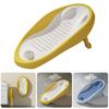 Multi Use Portable Baby Bath Tub Shower Bed with Drainage Hole, Toddler Shower Support for Infant Bath Time Comfort