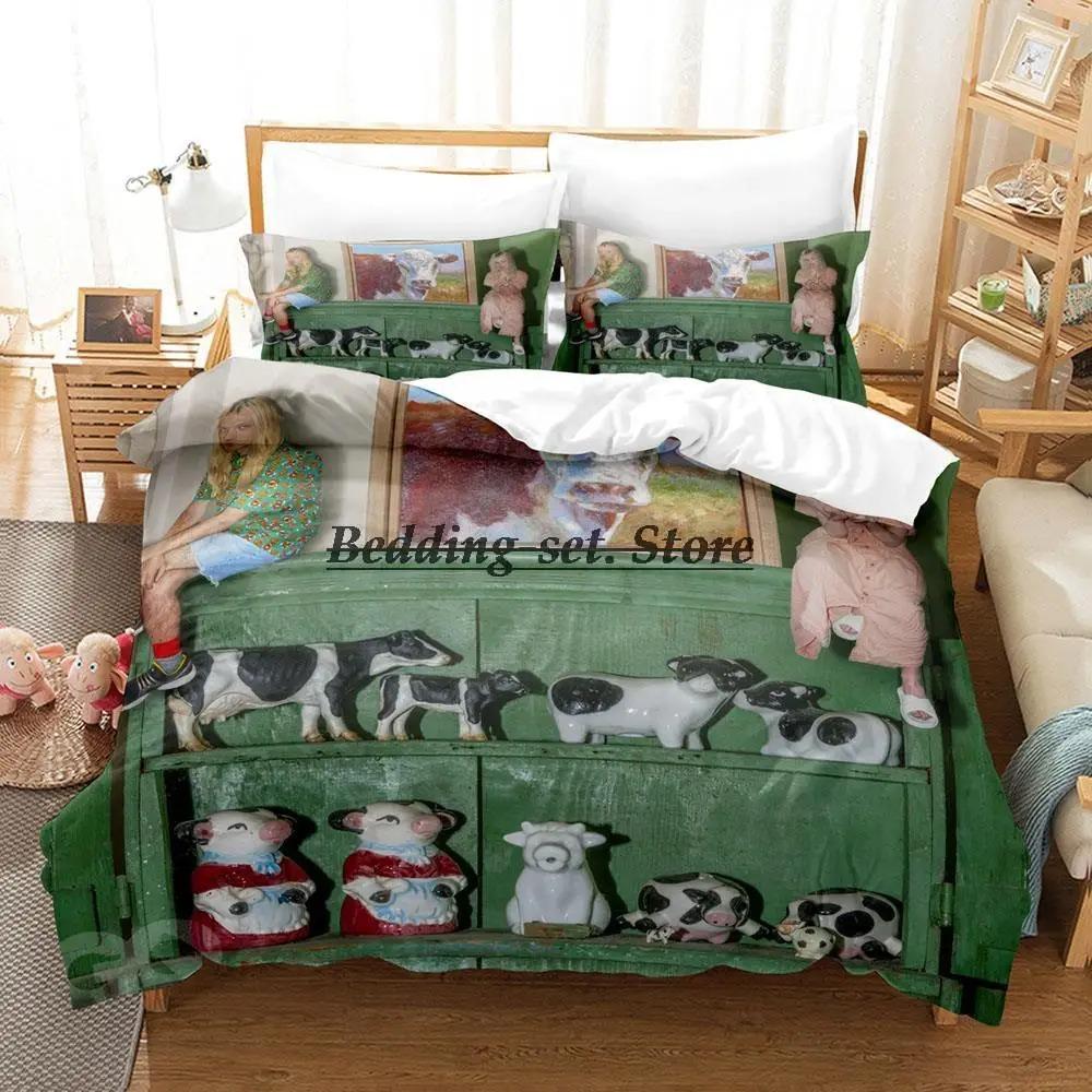 100 Gecs Bedding Set Single Twin Full Queen King Size Bed Set Aldult Kid Bedroom Duvetcover Sets 3D Print Anime Bed Sheet Set