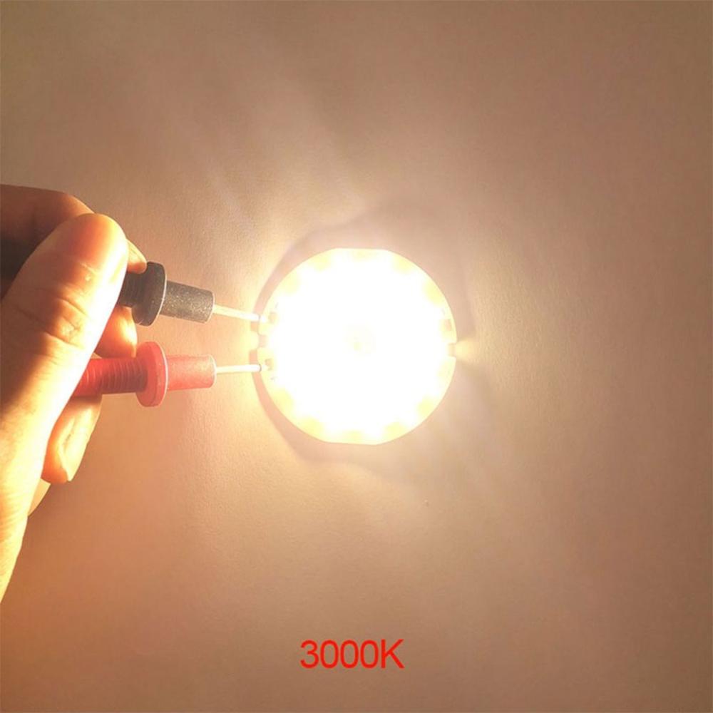 DC 3V 4V 1 Stück DIY Lampe Rund Warm-/Kalt-/Rot-/Blaues Licht Doppelring COB Lichtplatte Beleuchtungskomponenten COB Beleuchtung COB Chip