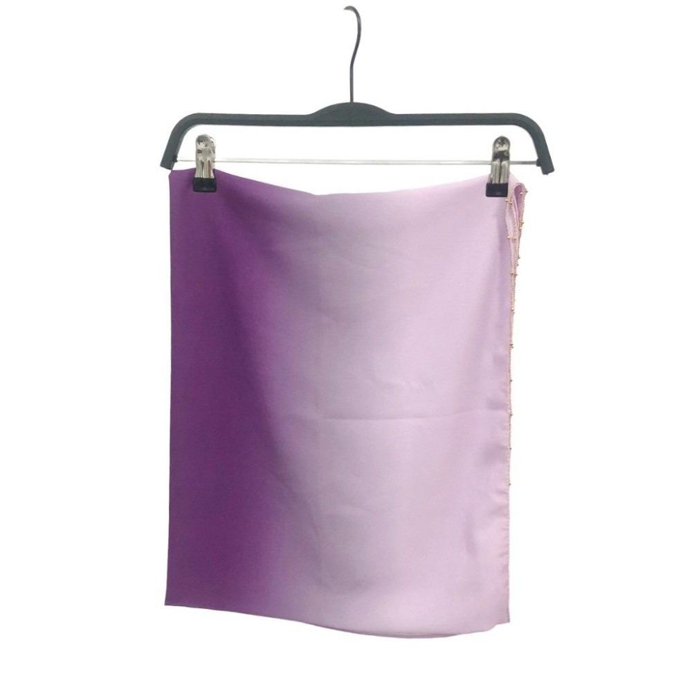 

Gradient Double Colors Headscarf Gold Bead Wraps Shawl Luxury Ethnic Style Scarf Daily Style 1