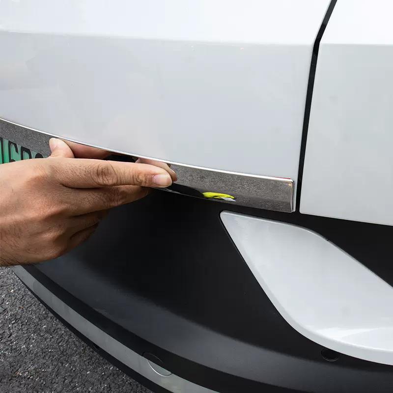 For Volkswagen VW ID.4 ID4    2024 Stainless Steel Tailgate Decorative Strip Trunk Decorative Bright Strip