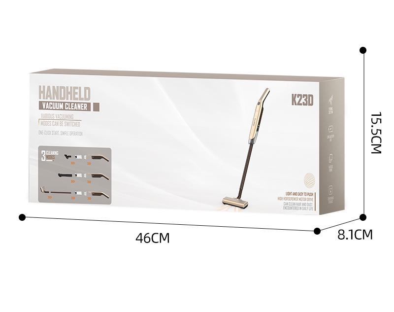 Portable High-Power Wireless Vacuum Cleaner with Strong Suction for Dust Removal