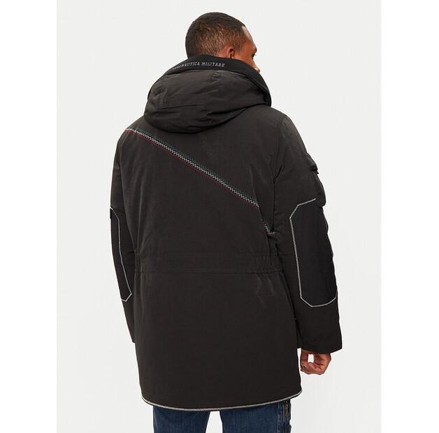 Winter Jacket Aeronautica Militare 242AB2195CT3431, Black, Standard Fit