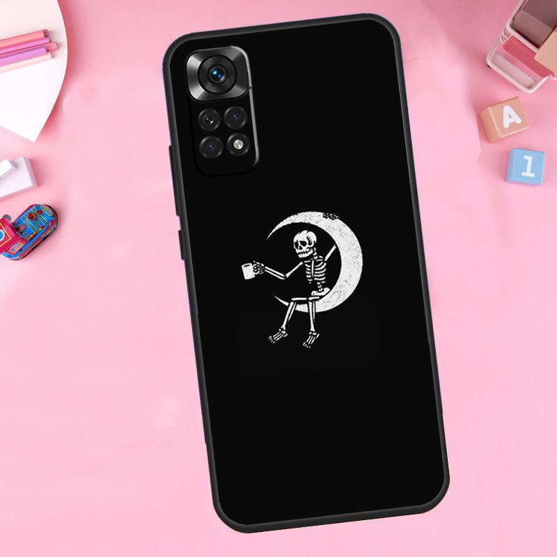 Skeleton Art For Xiaomi Redmi Note 14 10 11 12 13 15 Pro Plus Phone Case For Redmi 15 15C 14C 12C 10C 13C