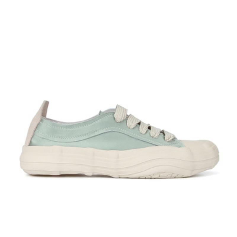 Sheepskin Version~ Silk Satin Dissolving Shoes Women's Canvas Shoes Muffin Thick Sole Heightening Casual Board Shoes