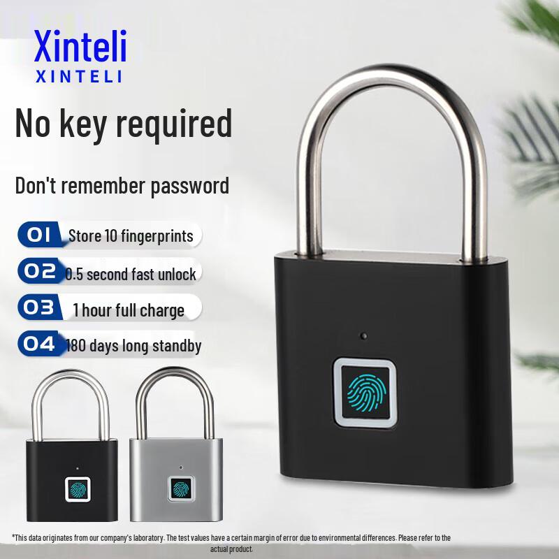 Xinteli Smart Fingerprint Padlock Standard Size
