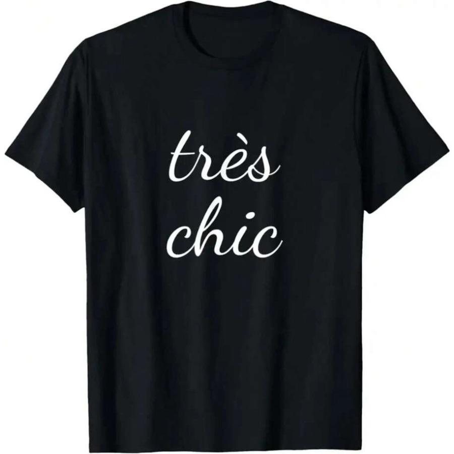 

Tres Chic Футболка Французская Фраза Учитель Студент Футболка Принт Оригинальный Дизайн Подарки Футболки На Заказ Графические Топы - Я... S разноцветный