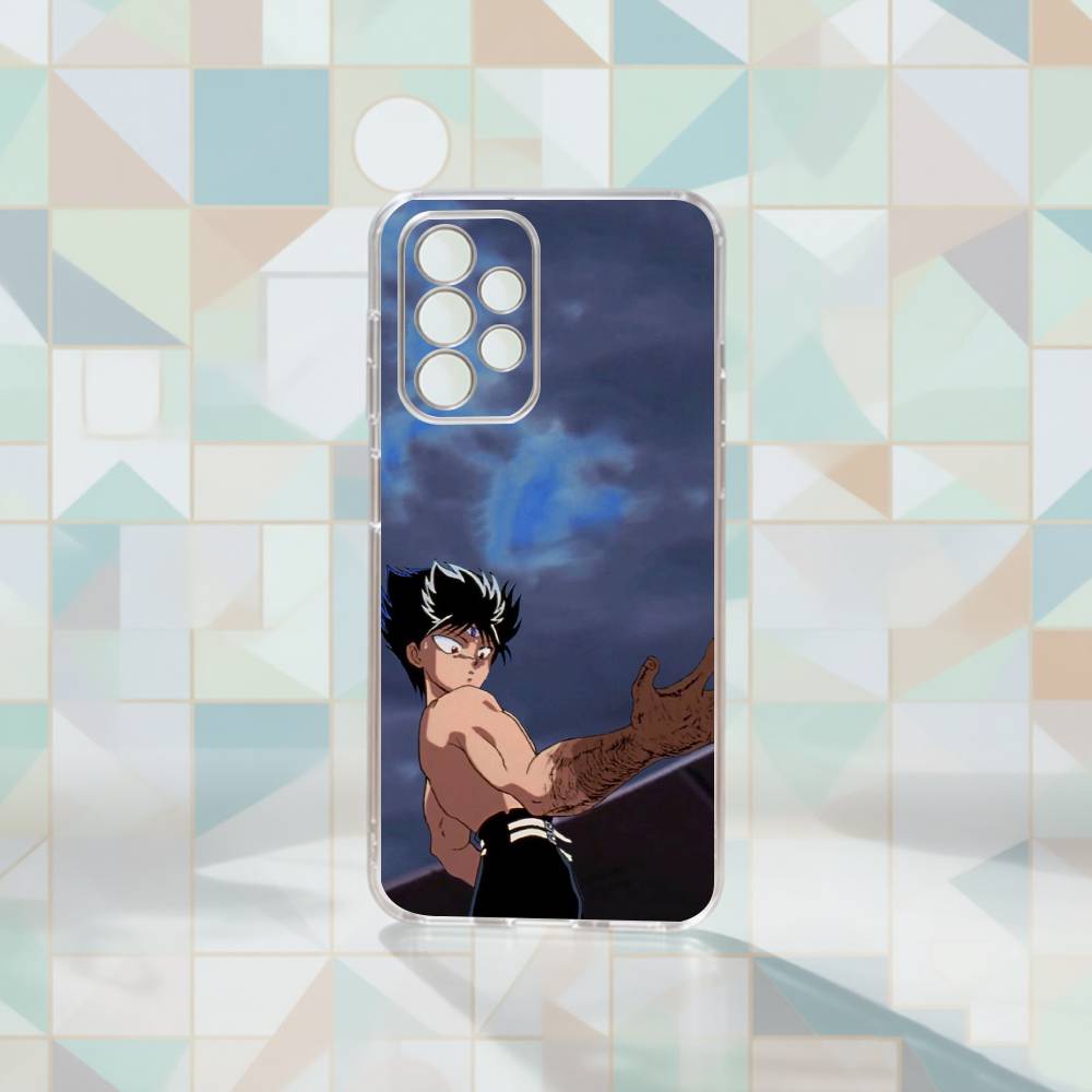 Anime Y-Yu Yu H-Hakusho Cool  Phone Case For Samsung S25,S24,S21,S22,S23,S30,Ultra,S20,Plus,Fe Transparent Cover
