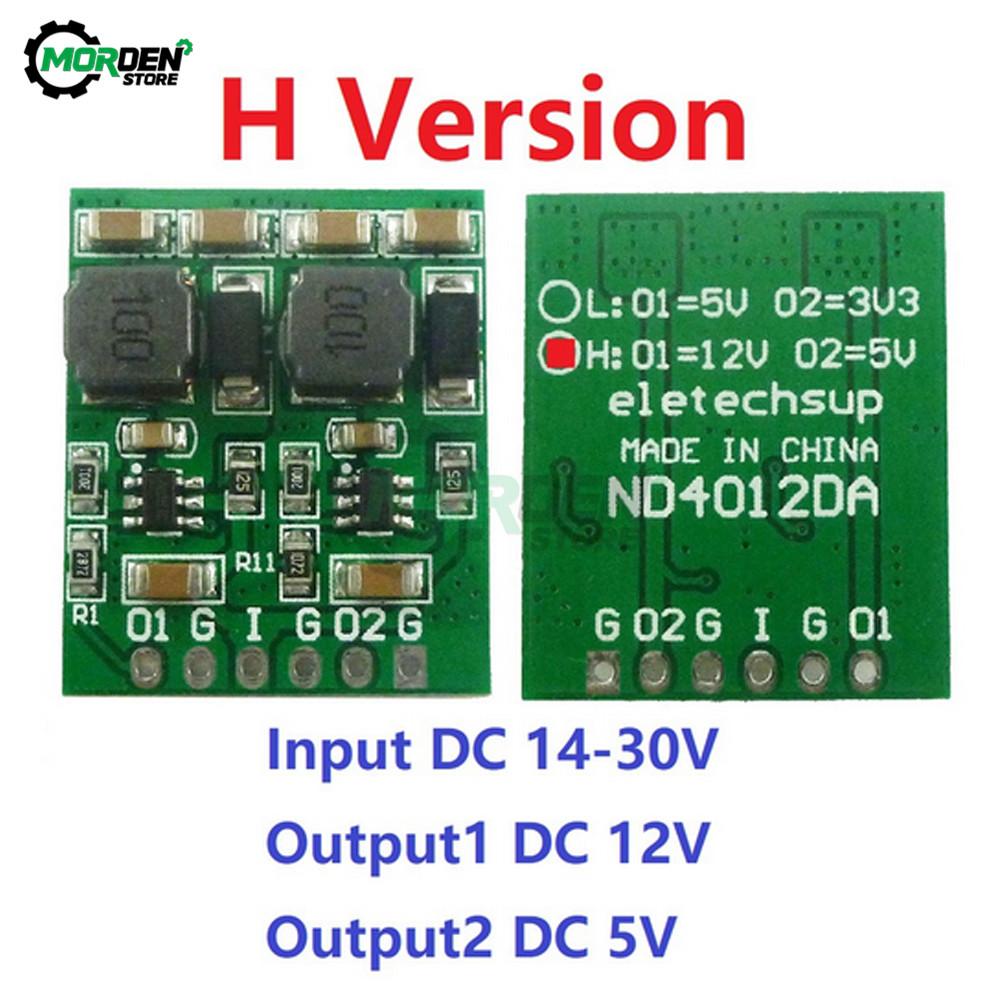 DC DC Step-Down Buck Converter Board 11W 1 Channels Multiple Switching Module 1.1V 1V 11V Dual Output Boards Power Supply