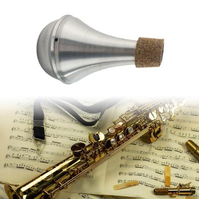 Başlangıç Seviyesi İçin Alüminyum Alaşımlı Küçük Düz Müzik Aleti Susturucu (Trompet)