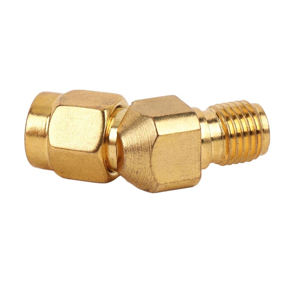 Durability 45 Degree Angle SMA Connector Gold Stable Connection Coaxial Connector Antenna Adapter Connector Coaxial Cables
