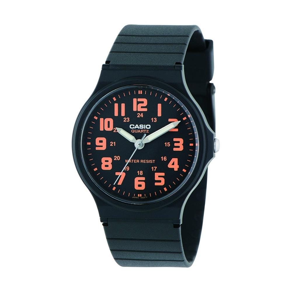 

[CaSio] Мужские кварцевые часы CaSio Mq 71 4b черные оранжевые