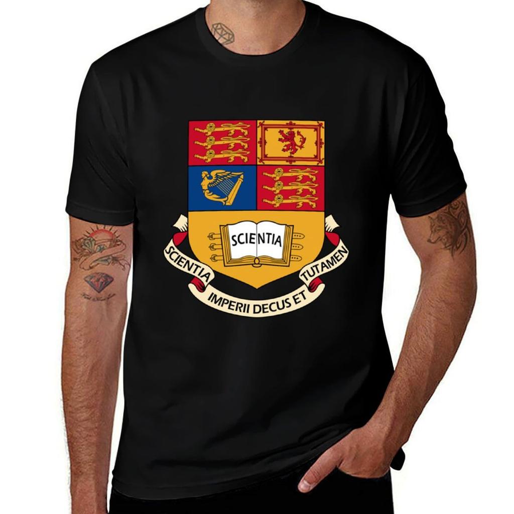 T-shirt Imperial College London Campus Alumni Anniversario Personalizzata Unisex Grafica Commemorativa Retro Casual Streetwear Top