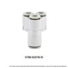 ZONYE Pneumatic Y-Type Four-Way Quick Connector