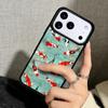 Coque Étui pour iPhone 17 Air 16 Pro Max 15 Plus 11 13 Mini 14 12 Housse Arrière Téléphone Poisson Koi Japonais