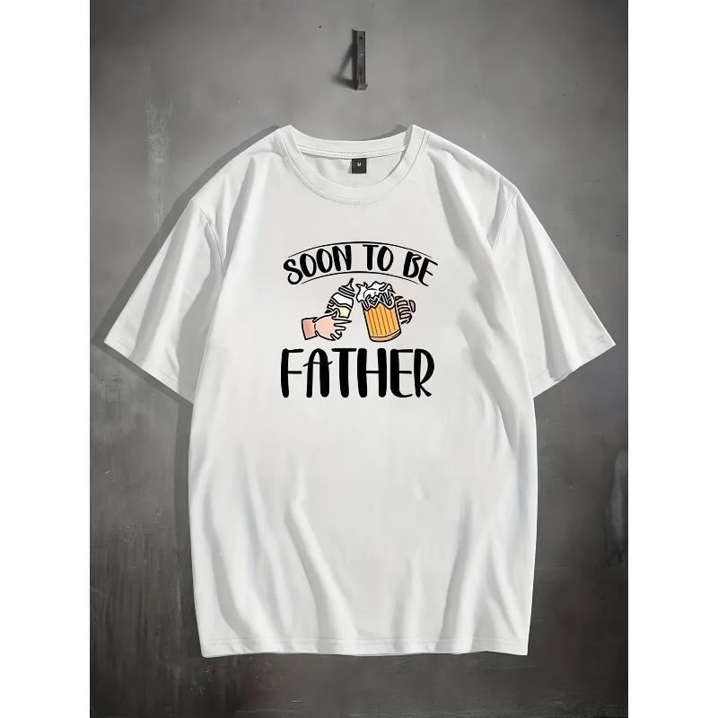 

Men s Breathable Casual Fashion T-Shirt - Summer Collection, Stretchy & Comfortable with Unique Print Design, Round Neck 4XL білий