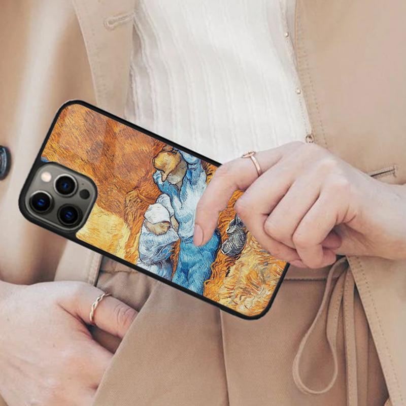 

Van Gogh Art Oil Painting Magnetic Phone Case For APPLE iPhone 17 Air 16 14 13 12 Pro Max 15 Plus Wireless Charge MagSafe Cover iPhone 14