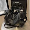 Large Sized Tote Bags For Women Soft PU Leather Pure Color Large Capacity Shopper Shoulder Crossbody Bag High Quality Handbags