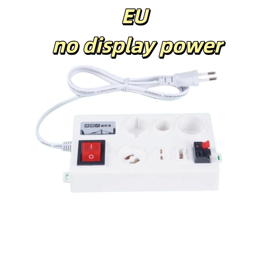 Accurate Measurement Lamp Tester Box Easy To Use Voltage Tester Electric Power Test