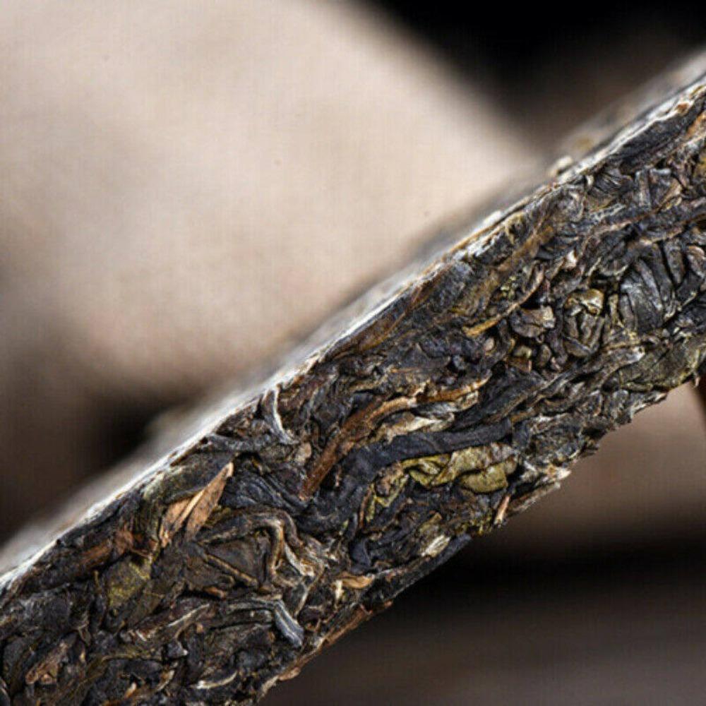 250g Yunnan Organic Pu'er Ancient Tree Green Tea Brick Health Care