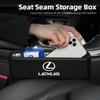 THQP1 Car Seat Gap Storage Box Tools Organiser Seam Filler Case Accessories For Lexus CT ES GS NX IS250 CT200h IS300h ES300h RX400h