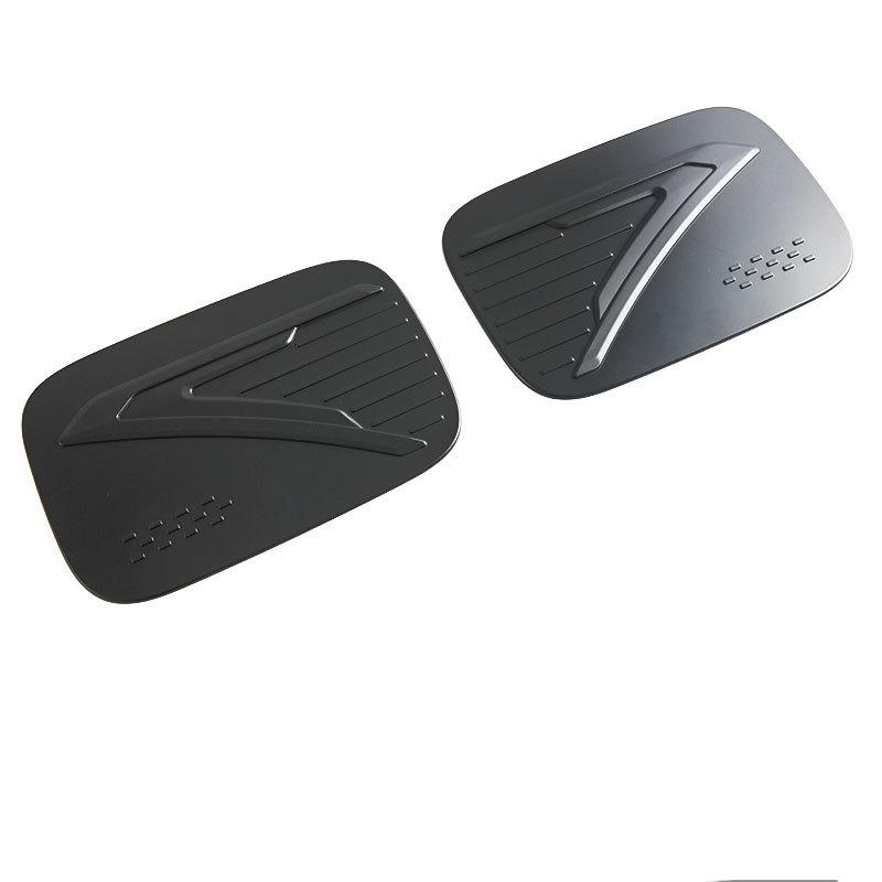 For BYD Shark 6 2024 2025 ABS Carbonfiber black Car Fuel Filler Tank Cover Oil Fuel Tank Cap Cover Exterior Decoration Stickers