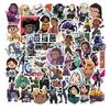 10/50Pcs Valorant Stickers Graffiti Stickers for DIY Luggage Laptop Skateboard Motorcycle Bicycle Stickers