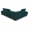 Corner Sofa, Foldable, F, Sleeping, Savio, Left, Family Furniture, Green, Corduroy