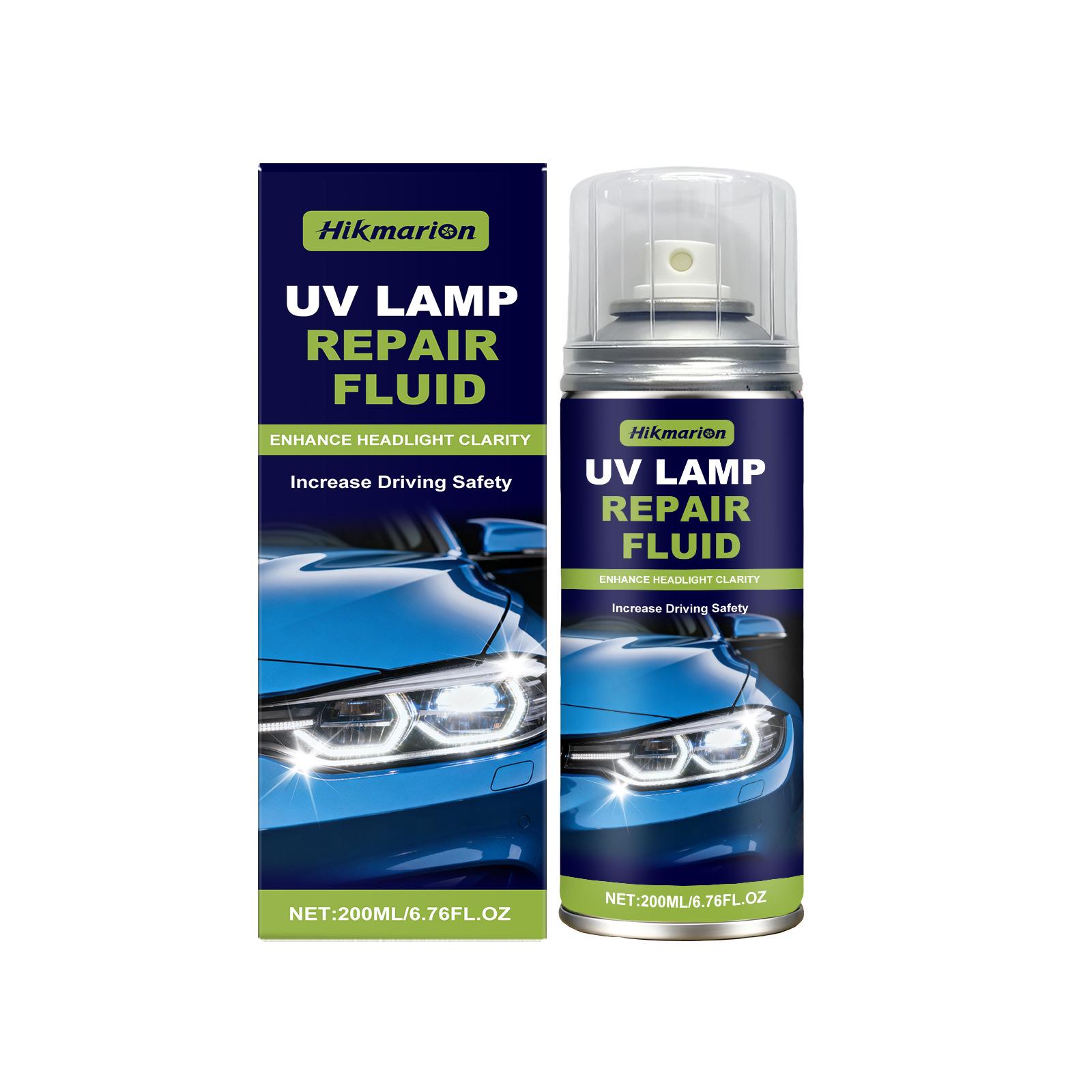 

Hikmarion Headlight Care Spray - Easy-to-Use Brightening & Protection for Most Vehicles