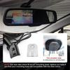 4.3-Inch LCD Rearview Mirror Display and Reversing Camera for 2005-2014 Toyota Tacoma