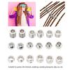 Dreadlocks Stainless Steel Hair Rings Hair Clips Jewelry Decoration Braids Accessories