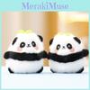 Adorable Plush Panda Toy Keychain Cute Soft Stuffed Animal Doll For Gifts