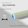 Portable Rechargeable UV Nail Lamp: Quick-Dry Mini Handheld Nail Art Curing Device